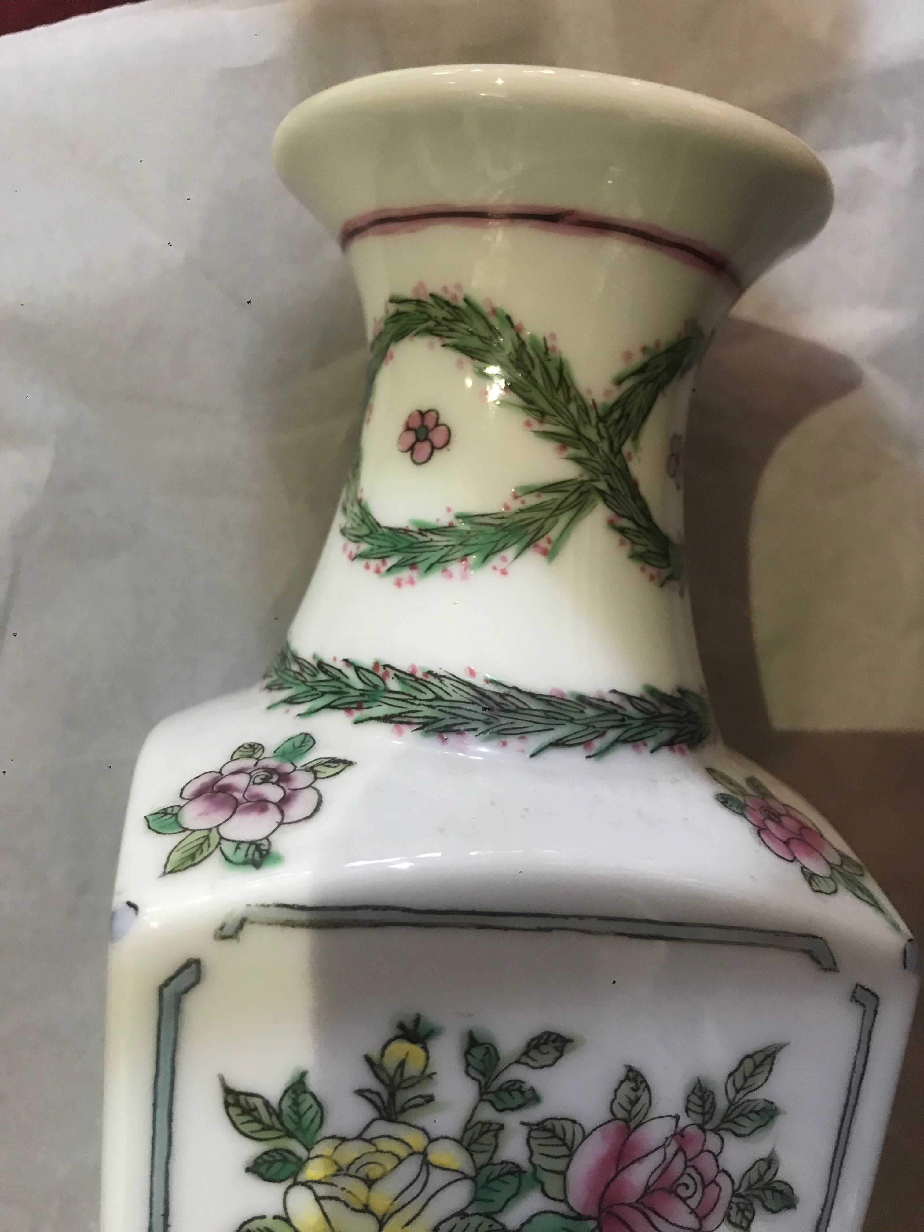 Ancient porcelain vase