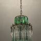 Vintage Italian Crystal Chandelier, 1940s