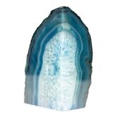 Pierre Serafino Véritable géode d'agate (2385 grammes) poli sur 3 faces