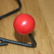 Coat rack 4 red balls - 1960s