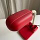 Lampe de bureau articulée rouge vintage Italy