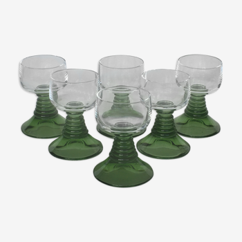 6 glasses of Rhine alcohol