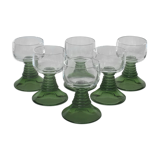 6 glasses of Rhine alcohol