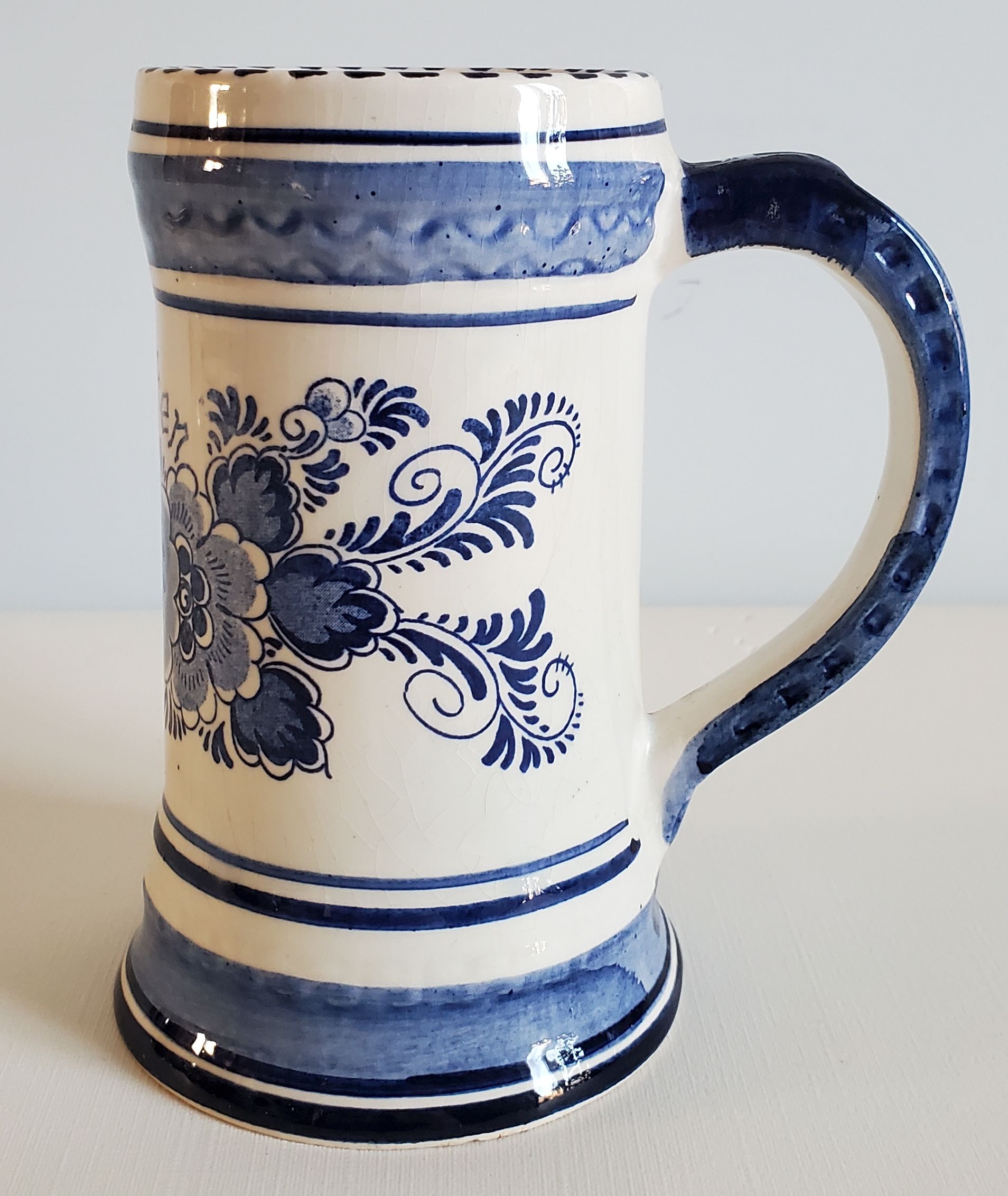 Heineken Delft beer mug