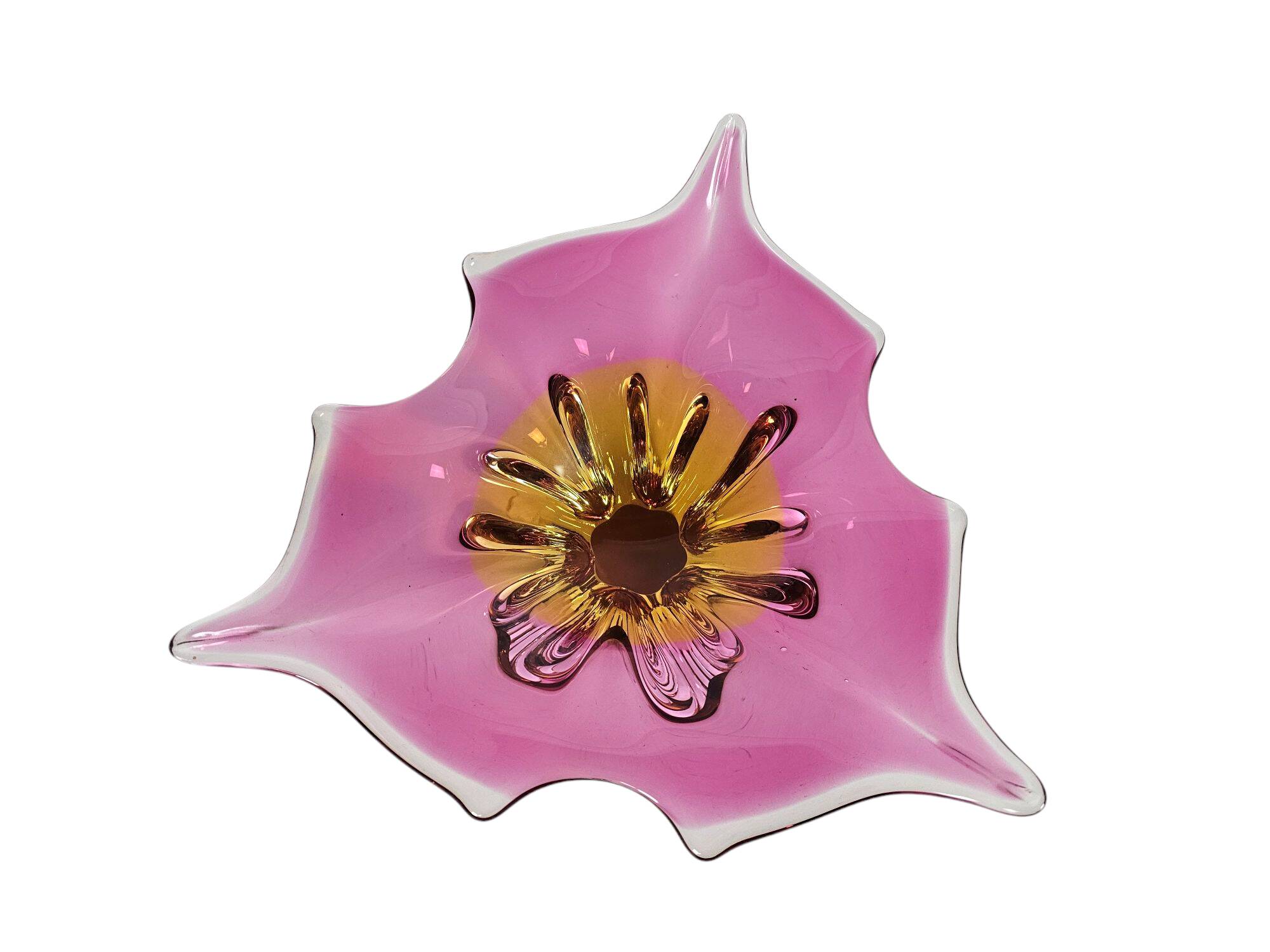 Egermann - Bohemian - Friedrich Egermann -  vase - signed - 1960's