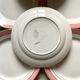 Dessert service plates and dish in Luneville porcelain