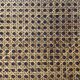 Table low rectangular rattan and caning