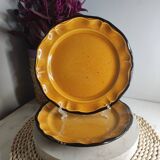 Haute Provence earthenware dinner plates