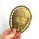 Masque africain en bronze