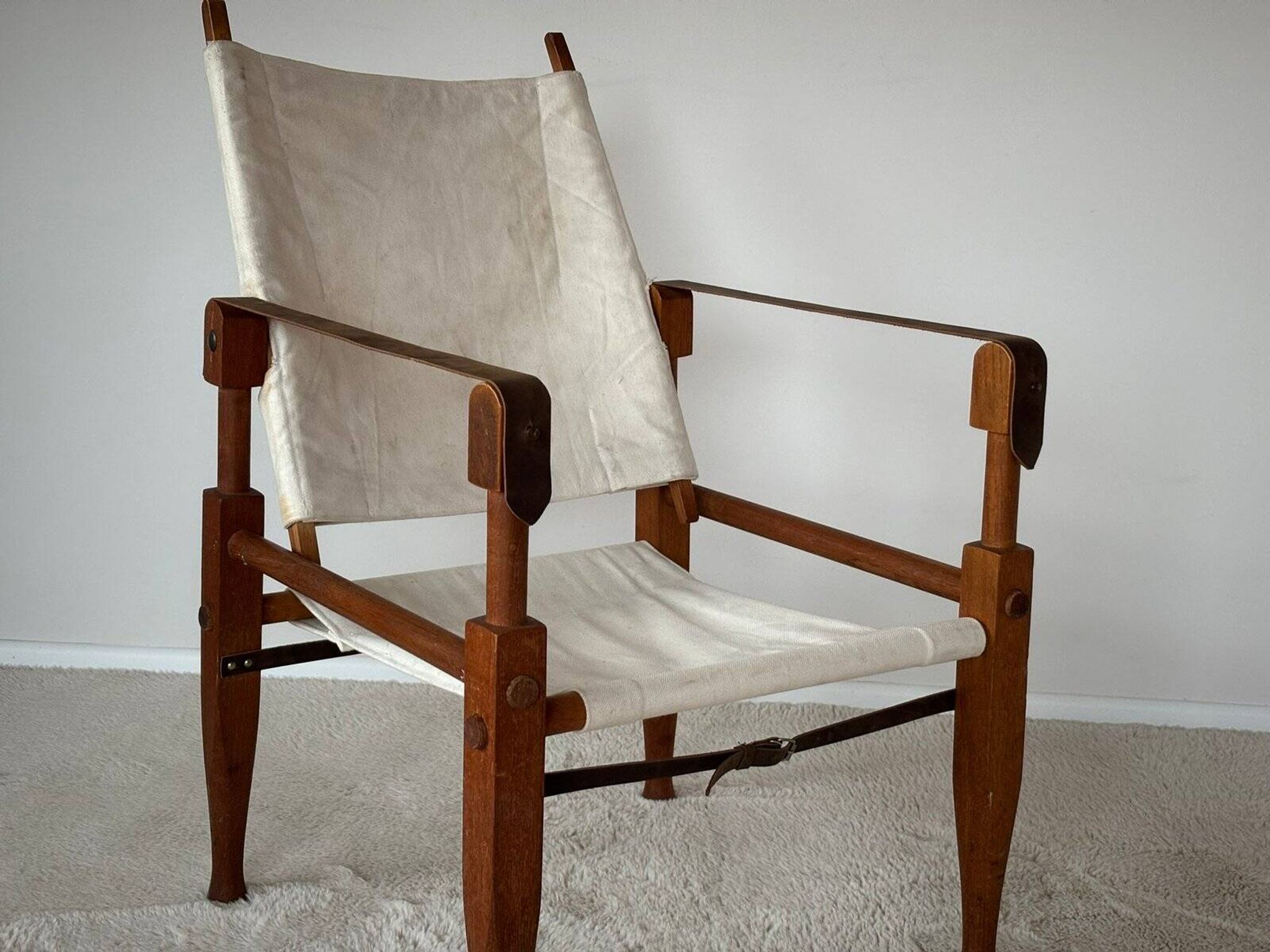 Fauteuil Safari par Wilhelm Kienzle pour Wohnbedarf, années 1960.