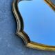 Miroir doré vintage 42 x 30