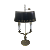 Lampe bouillotte empire à deux lumières