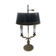 Lampe bouillotte empire à deux lumières