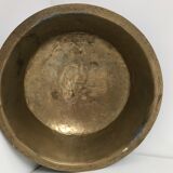 Ancient brass basin