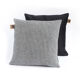 Wool cushion houndstooth graphic