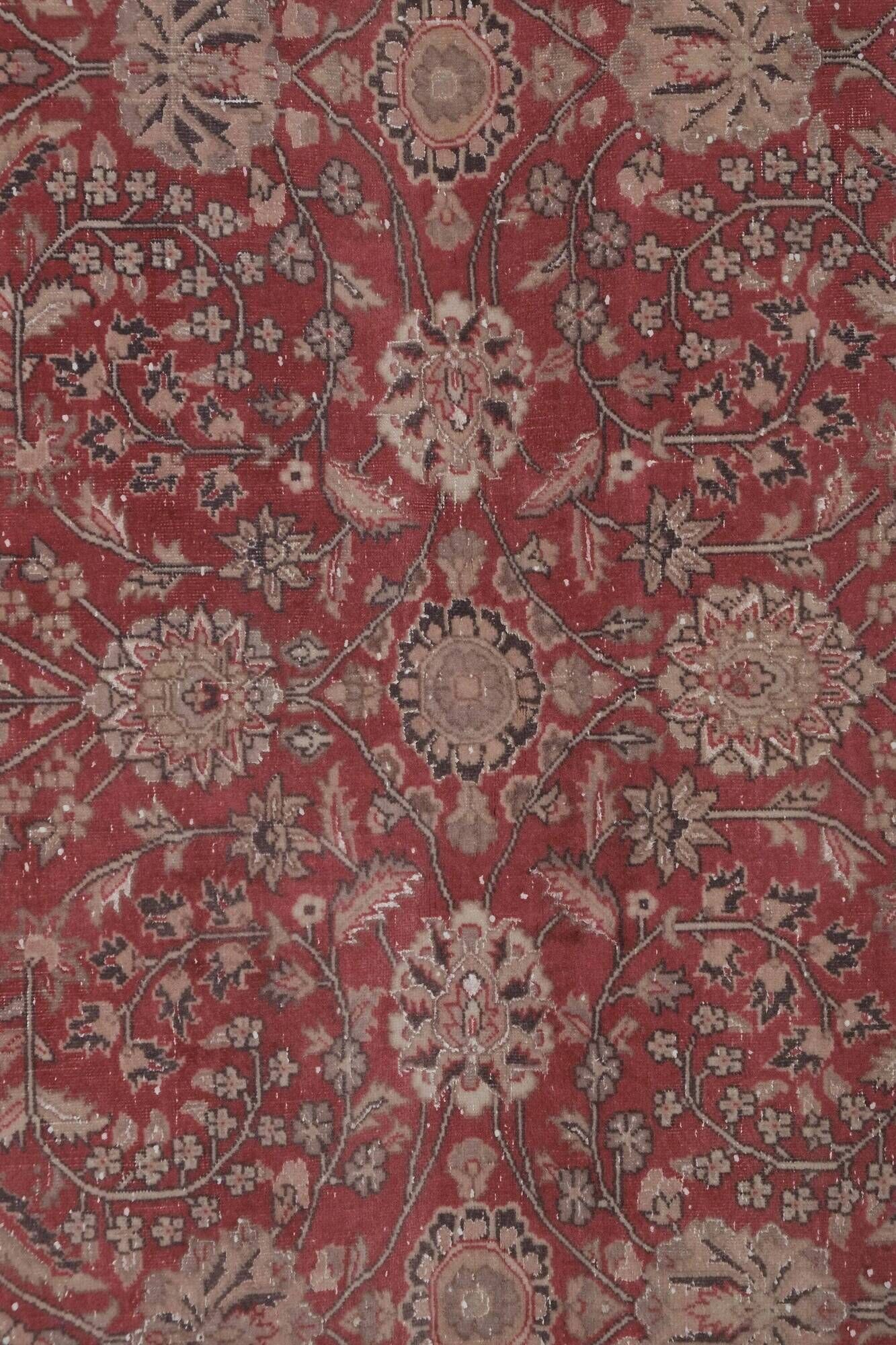 Vintage Turkish Oushak rug 242x296 cm