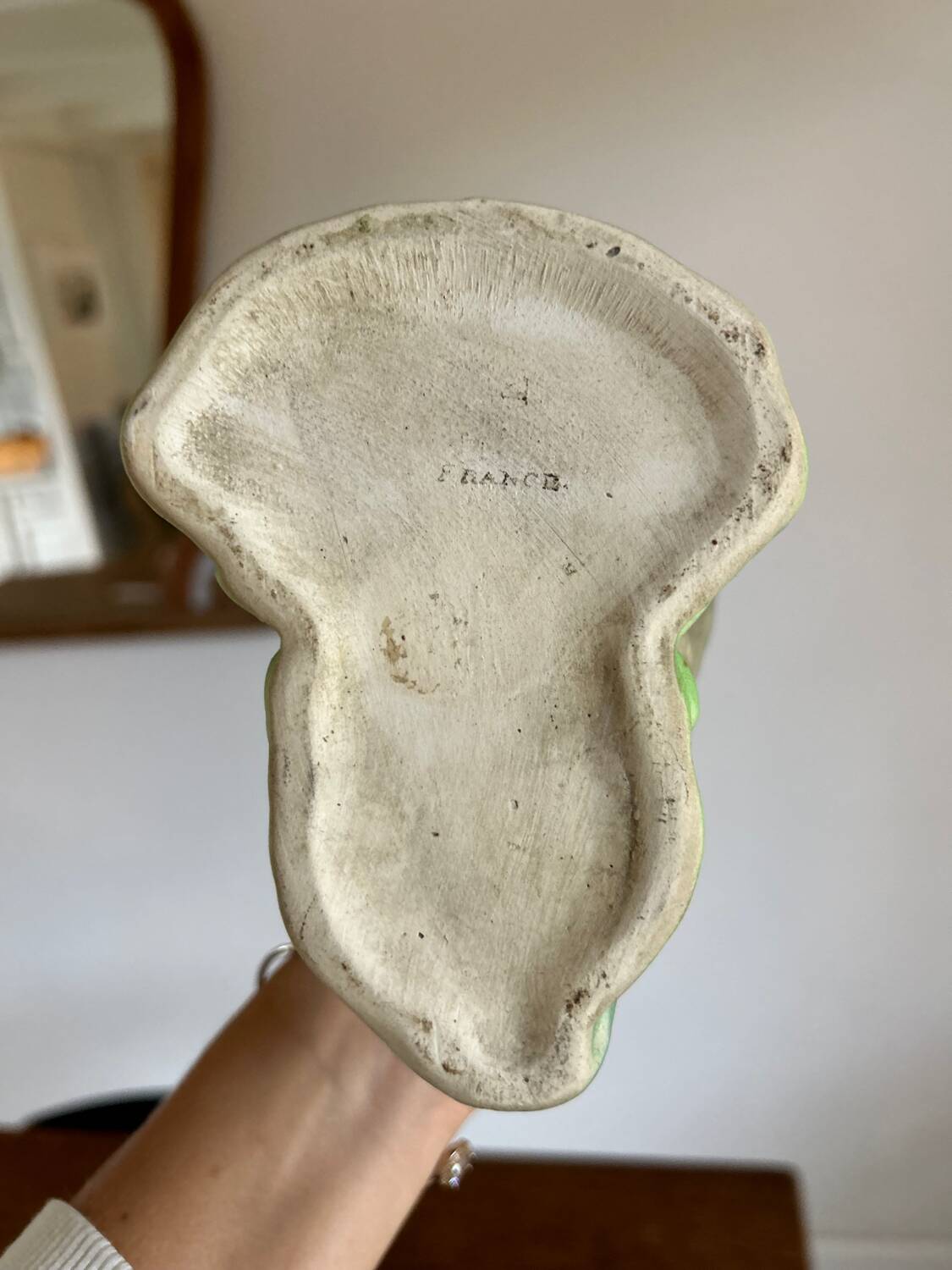 Ceramic duck decanter