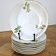 Set of 8 Antique Dessert Plates in Paris Porcelain – Tableware V