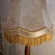Turned wooden floor lamp 1940 to 50