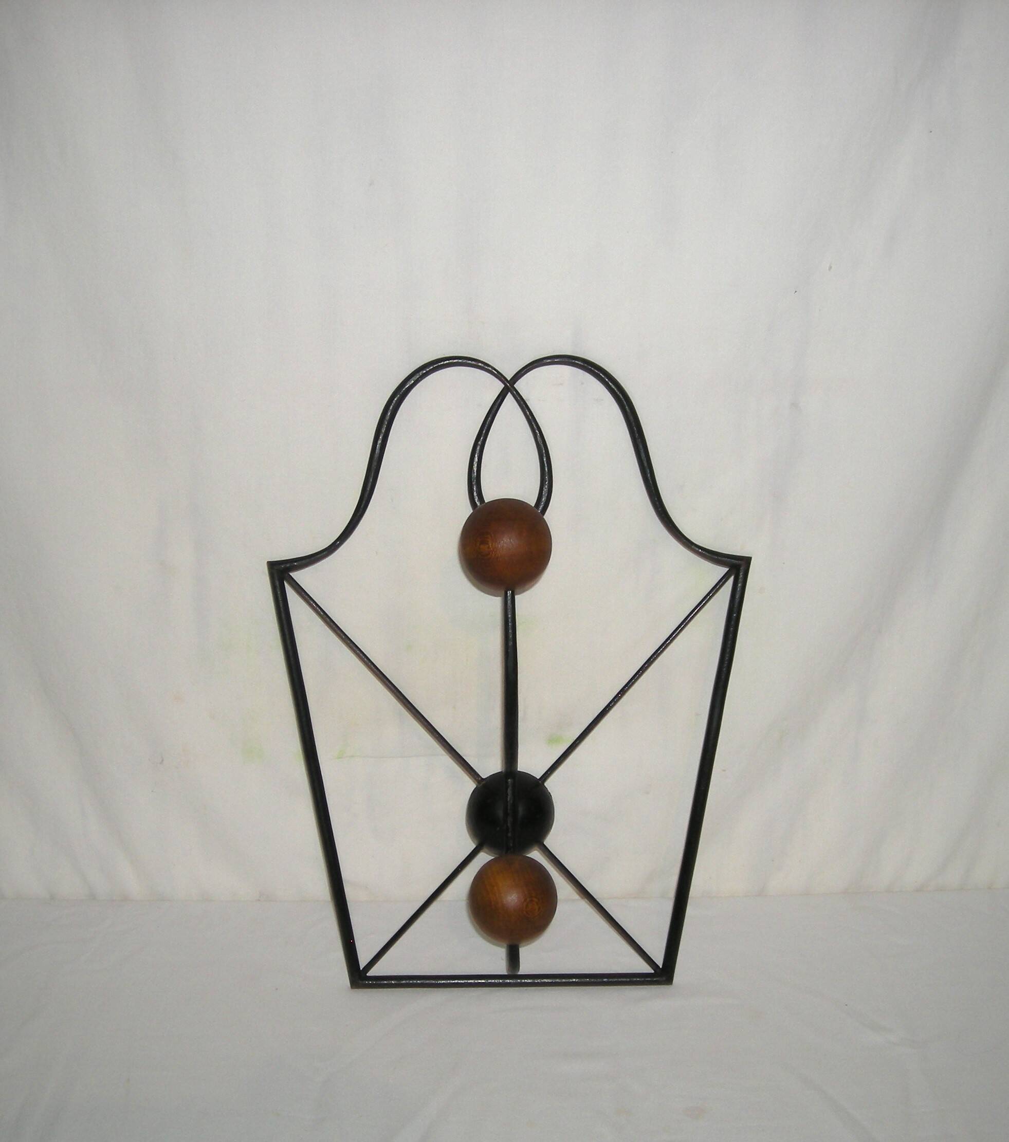Paire de portemanteau muraldes années 40