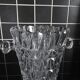 Seau à glaçons en cristal de Bohême signé – Tchécoslovaquie – Vintage