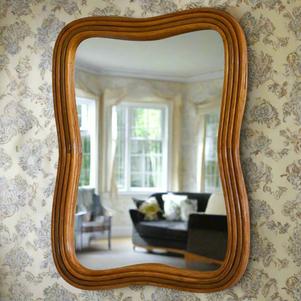 Rattan Wall Mirror