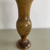 Vase en bois tourné