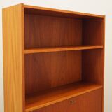 Teak bookcase, Danish design, 1970s, production: Denmark