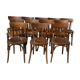 Lot de 12 chaises bistrot