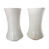 Double opaline vases