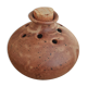 Vase pique flowers Vallauris in vintage sandstone