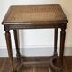 Antique piano stool, wood and caning - Louis XVI style, late 19th century.