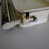 Old metal and chrome metal balance - Krups brand - 1960s