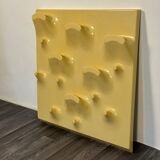 Porte-manteau en plaques par De Pas, D'Urbino & Lomazzi pour Longato, Italie, 1967