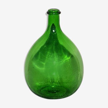 Demijohn green bottle H31cm