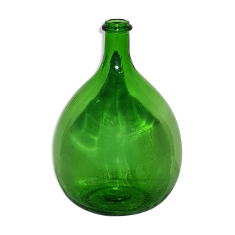 Demijohn green bottle H31cm