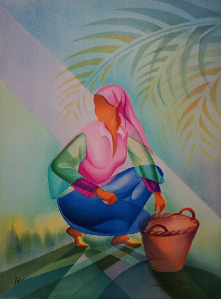 Janick Lederle: The Harvest, original signed lithograph