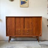 Teak Chest of Drawers, Denmark 1950s, Mid-Century Modern, Vintage