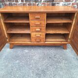 Buffet René Gabriel, furniture reconstruction known as that of the disaster victims.