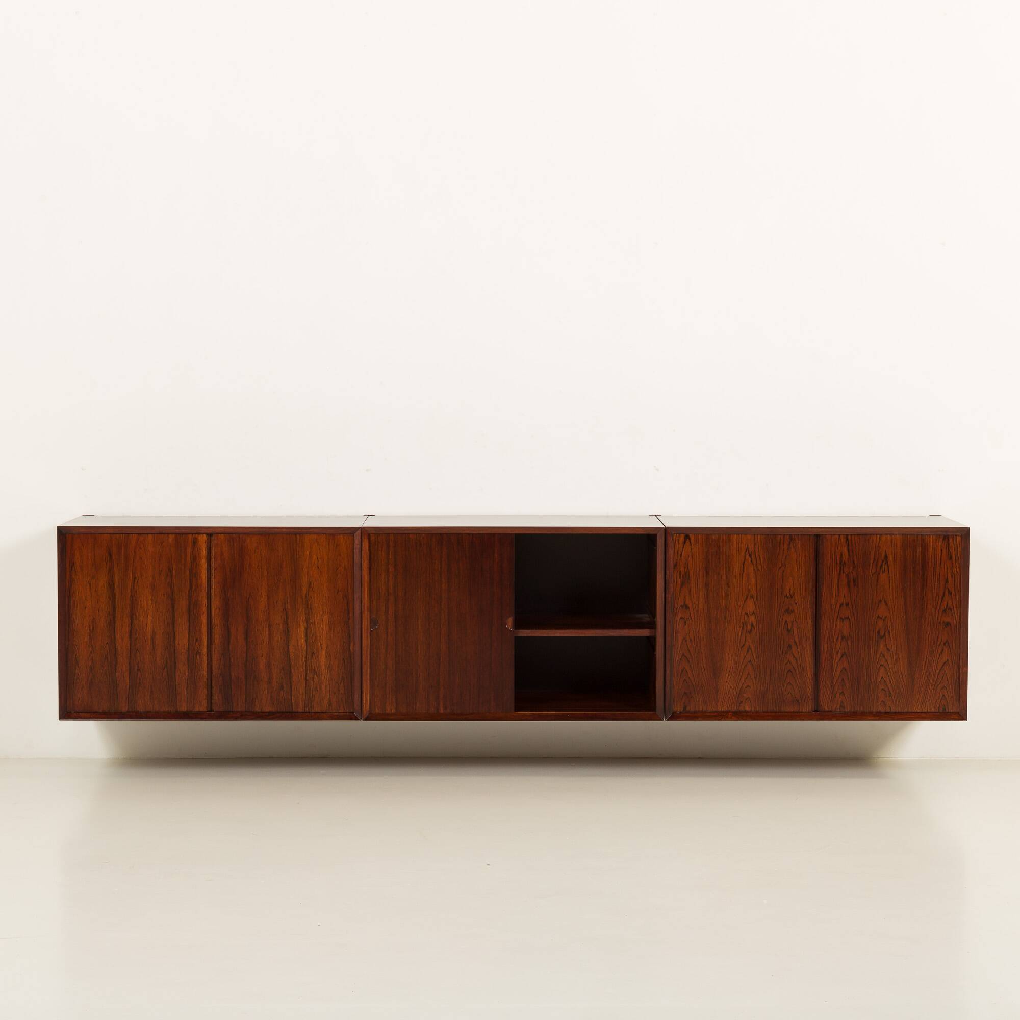 Poul Cadovius floating sideboard in rosewood, 1960s