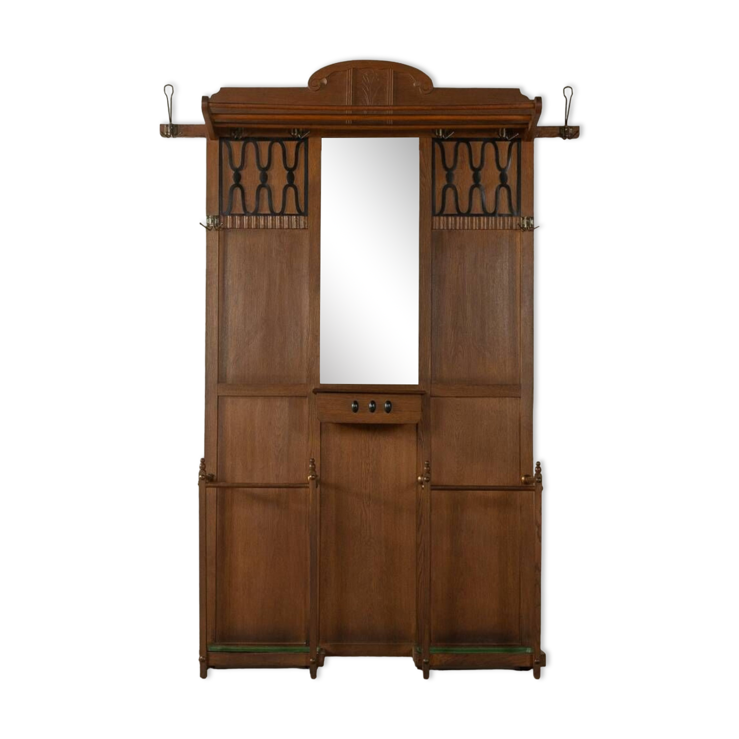 Art Deco clothes rack