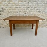 Farmhouse coffee table, walnut