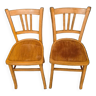 Set of 2 vintage Luterma bistro chairs