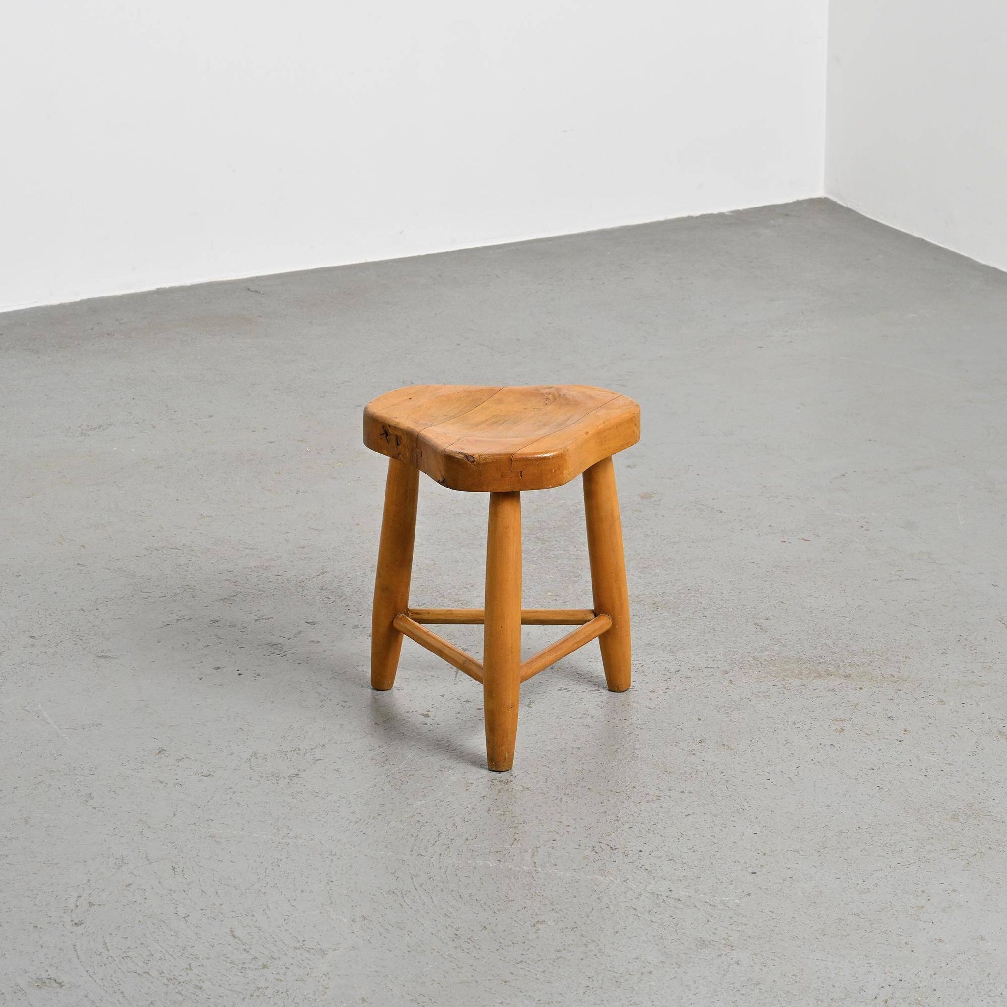 Free-form stool by Christian Durupt, around 1955.