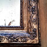 Antique gilded Louis-Philippe mirror – “Adélaïde”