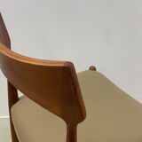 Chaises de salle à manger en teck de Midi par Bernard Petersen années 1960