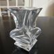small crystal vase