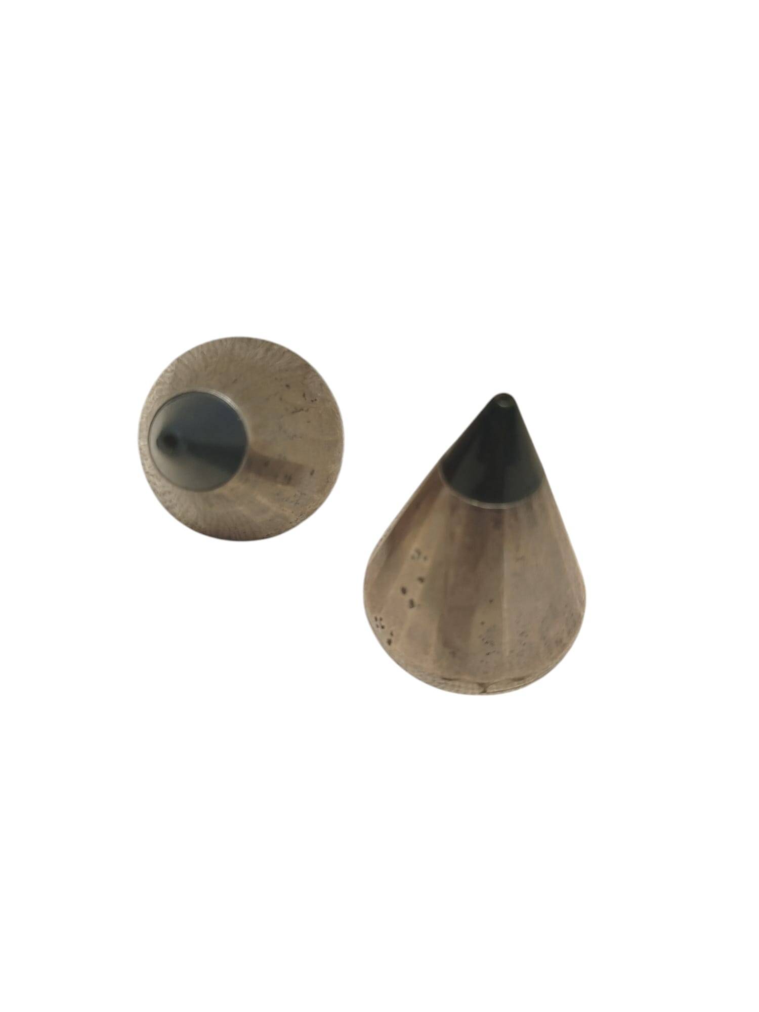 Silver salt and pepper shakers