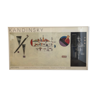 Kandinsky framed poster