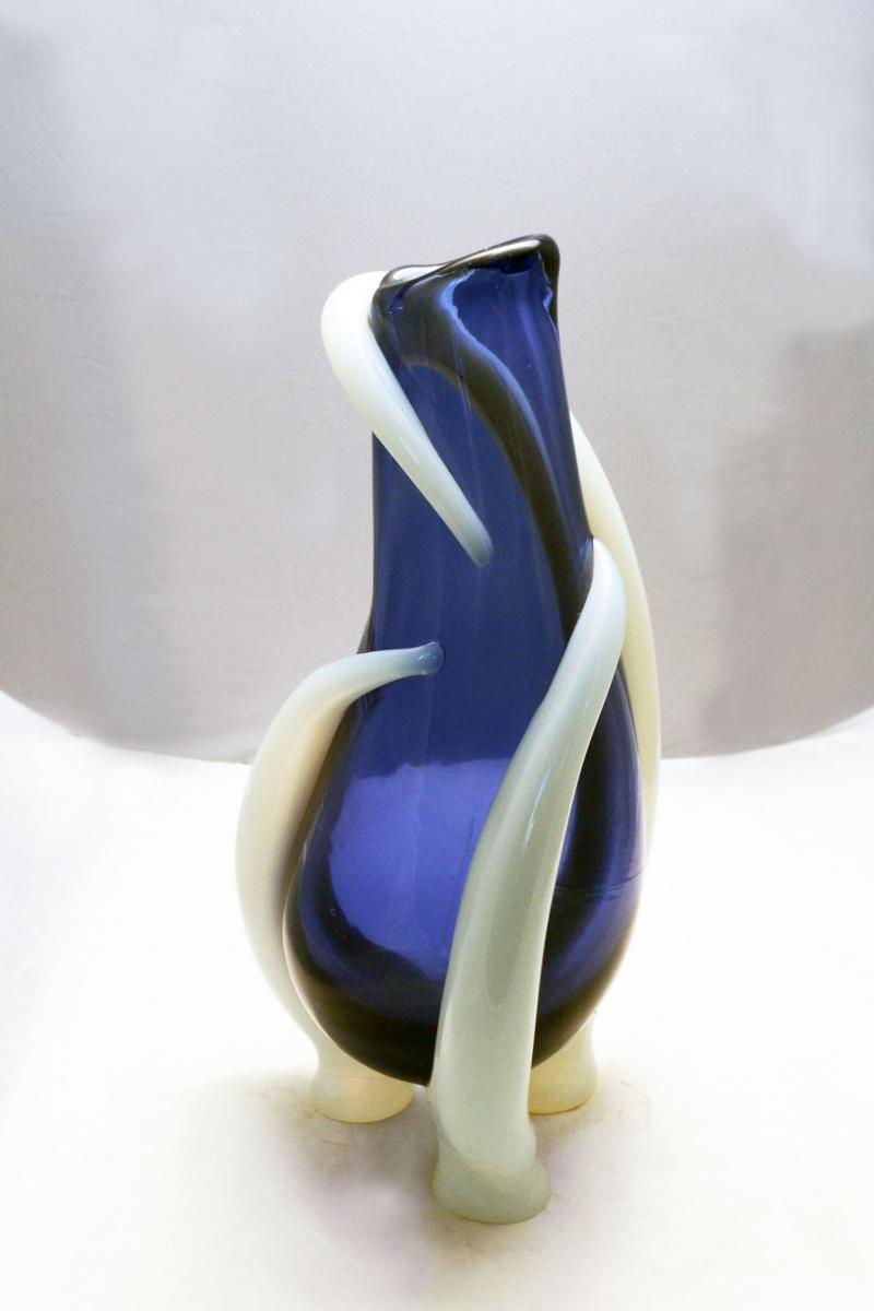 Vase by Claire Falkenstein for Salviati Murano, 1972